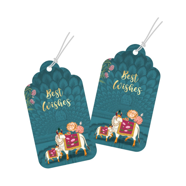 Luxe Gift Tags -Pichwai Theme- Set of 20 Chatterbox Labels