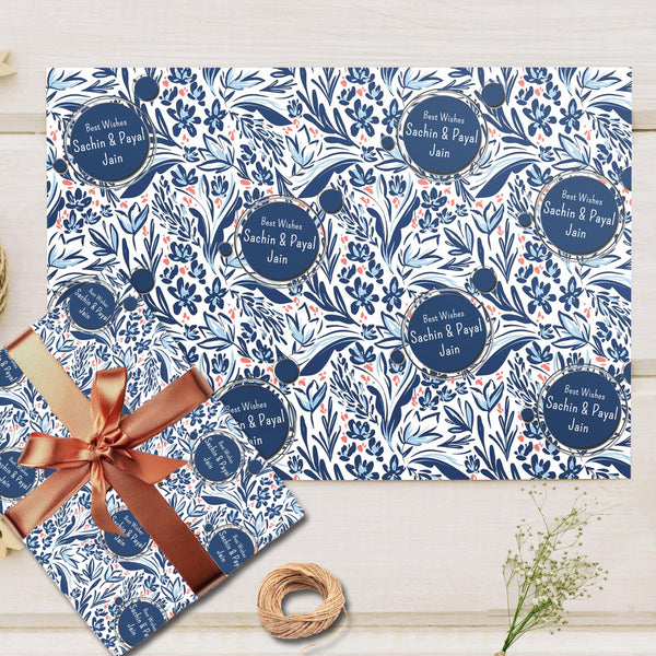 Custom Gift Wrapping Paper - Whispering Blossoms