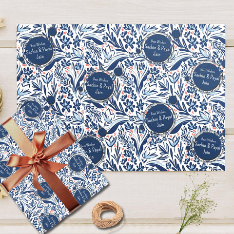 Custom Gift Wrapping Paper - Whispering Blossoms