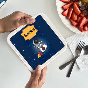 Custom Snack Box & Lunch Box for kids - Space Design