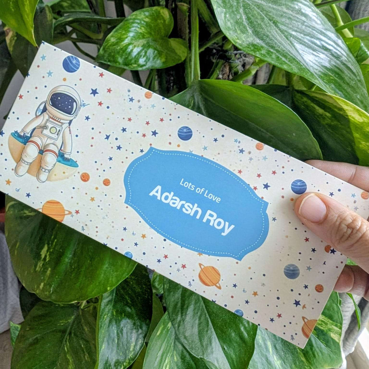Personalised Money Envelopes - Little Astronaut - Set of 20 - Chatterbox Labels - Envelopes