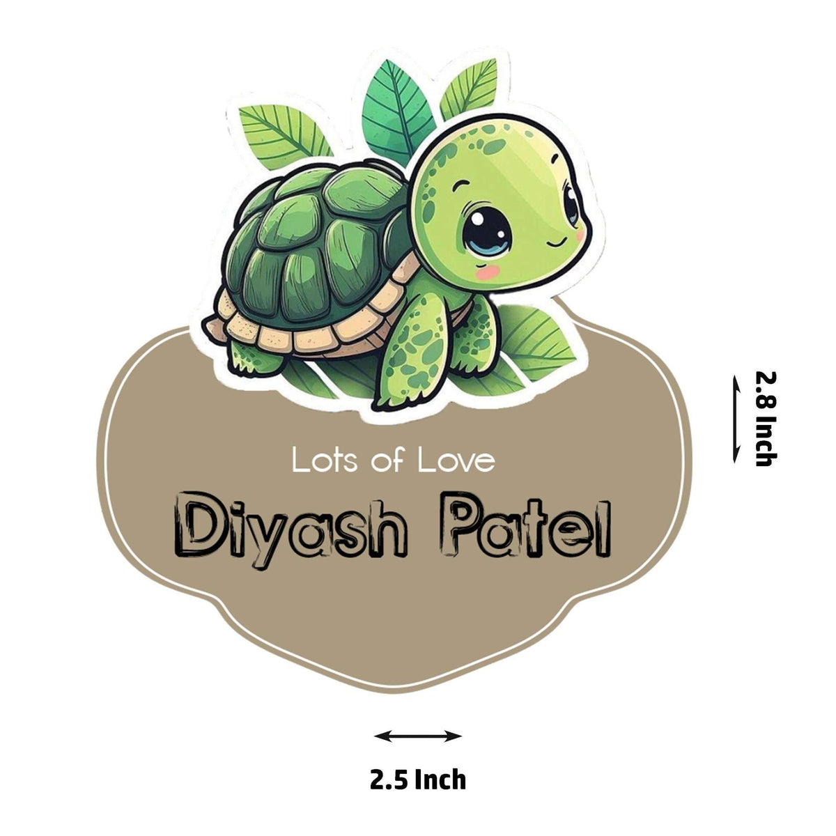 Die - Cut Gift Tags/Gift Labels - Turtle Treat - Chatterbox Labels - Gift Tags