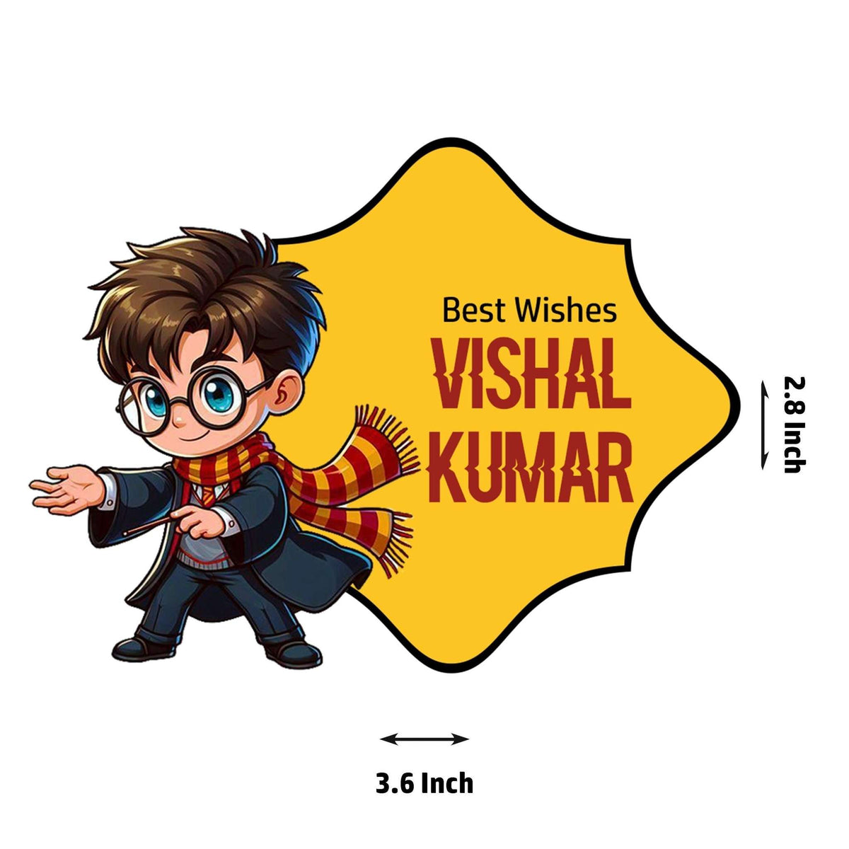 Die - Cut Gift Tags/Gift Labels - Harry Potter Design - Chatterbox Labels - Gift Tags
