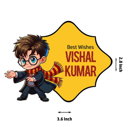Die - Cut Gift Tags/Gift Labels - Harry Potter Design - Chatterbox Labels - Gift Tags