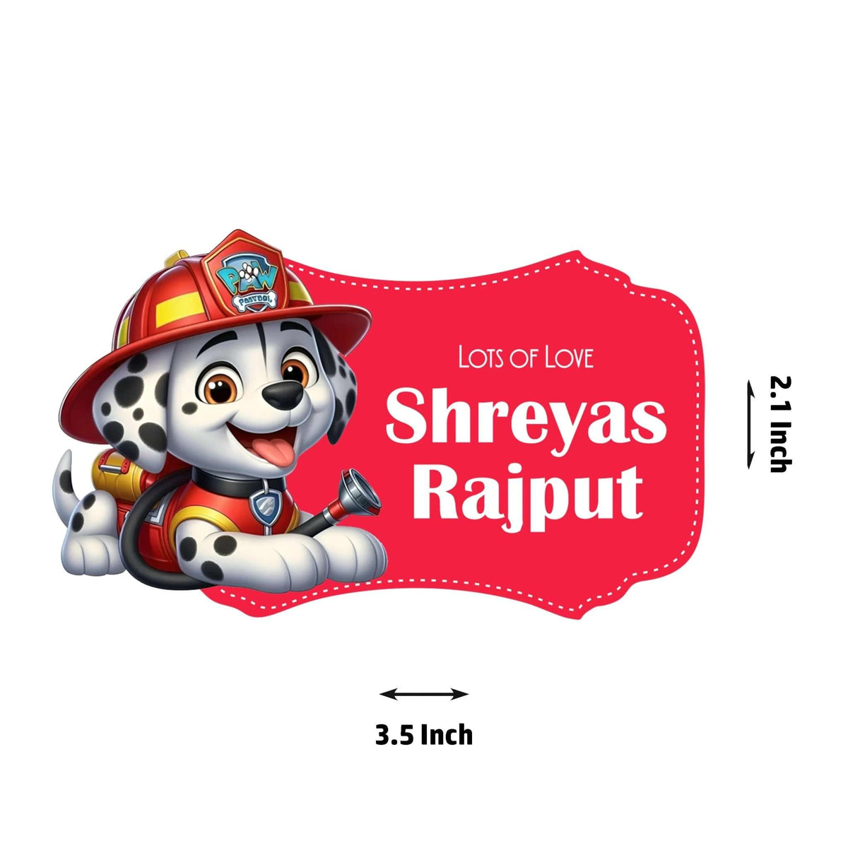 Die - Cut Gift Tags/Gift Labels - Paw Patrol Design - Chatterbox Labels - Gift Tags