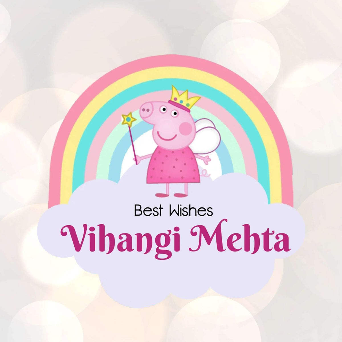 Die - Cut Gift Tags/Gift Labels - Peppa Design - Chatterbox Labels - Gift Tags