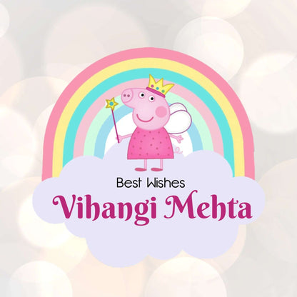 Die - Cut Gift Tags/Gift Labels - Peppa Design - Chatterbox Labels - Gift Tags