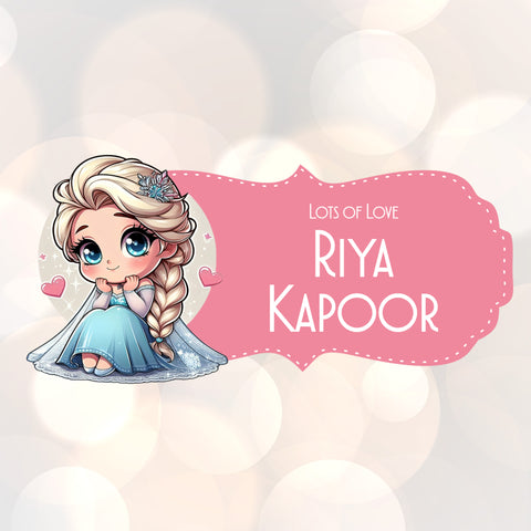 Die-Cut Gift Tags/Gift Labels - Frozen Design