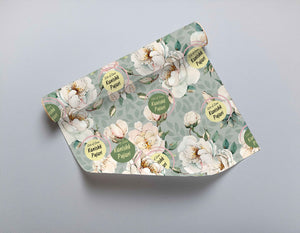 Personalised Gift Wrapping Paper - Bespoke Eternal Blossoms Chatterbox Labels