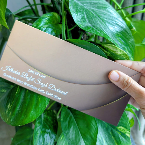 Personalised Money Envelopes - Cresent Glow - Chatterbox Labels - Envelopes