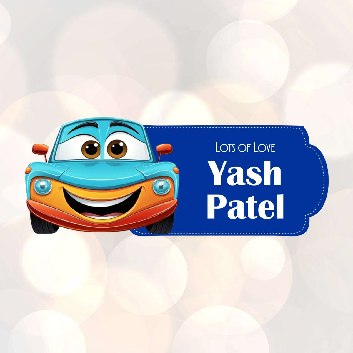 Die - Cut Gift Tags/Gift Labels - Cars Design - Chatterbox Labels - Gift Tags