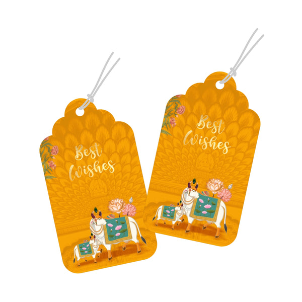 Luxe Gift Tags -Pichwai Theme- Set of 20 Chatterbox Labels