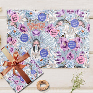 Custom Gift Wrapping Paper - Bespoke Garden Whispers