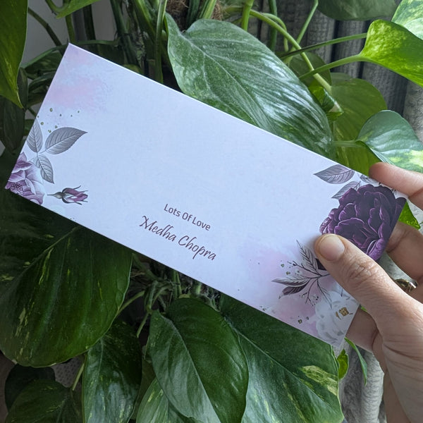 Personalised Money Envelopes - Winter Garden - Chatterbox Labels - Envelopes