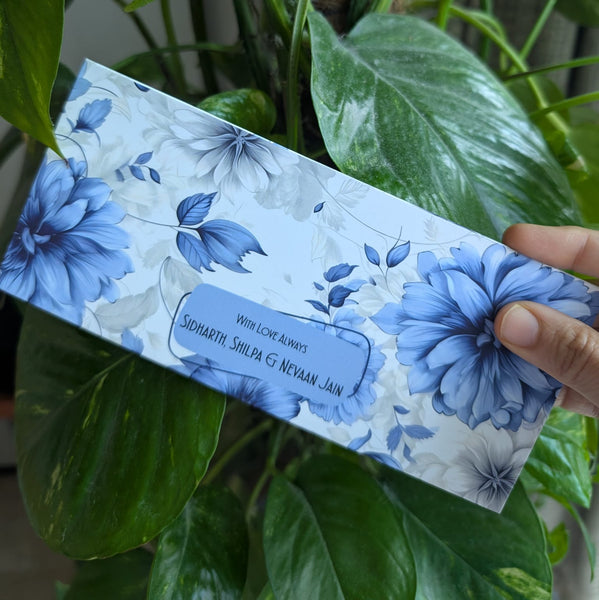 Personalised Money Envelopes - Dusky Blooms - Chatterbox Labels - Envelopes
