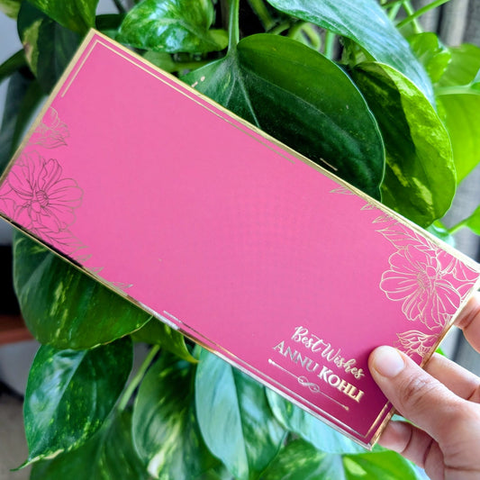 Luxe Gold Foil Money Envelopes - Royal Crimson - Chatterbox Labels - Luxe Envelopes