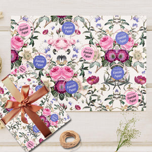 Custom Gift Wrapping Paper - Bespoke Wildflower Dream