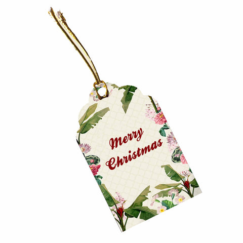 Premium Personalised Gift Tags - Golden Blossom - Set of 15 Chatterbox Labels