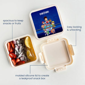 Custom Snack Box & Lunch Box for kids - Paw Patrol Theme