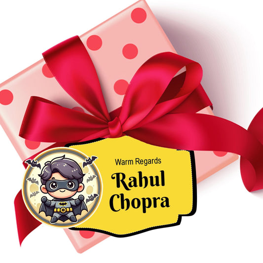 Die - Cut Gift Tags/Gift Labels - Batman Theme - Chatterbox Labels - Gift Tags