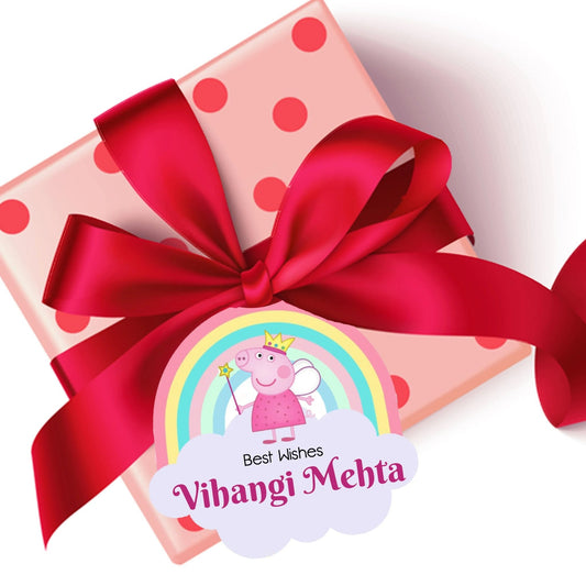 Die - Cut Gift Tags/Gift Labels - Peppa Design - Chatterbox Labels - Gift Tags