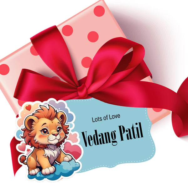 Die-Cut Gift Tags/Gift Labels - Jungle Joy