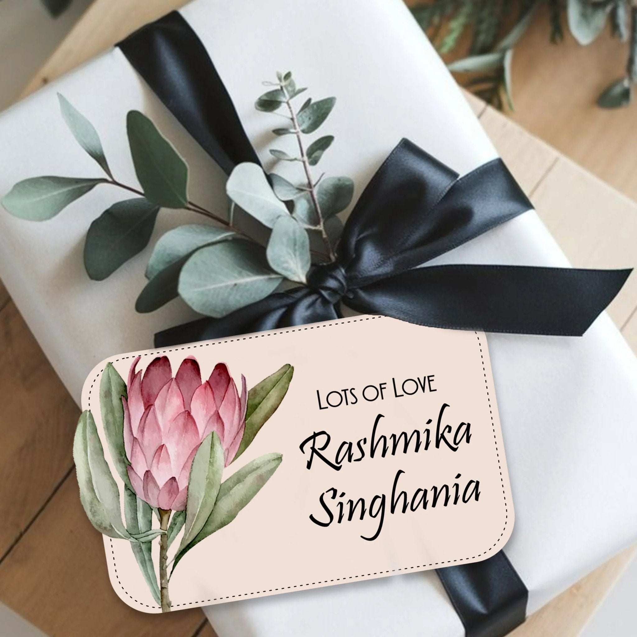 Die - Cut Gift Tags/Gift Labels - Floral Grace Design - Chatterbox Labels - Gift Tags