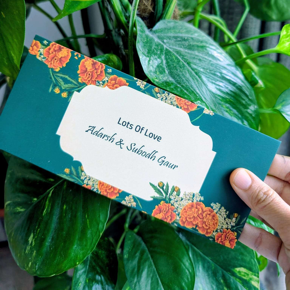 Personalised Money Envelopes - Jade Bliss - Chatterbox Labels - Envelopes