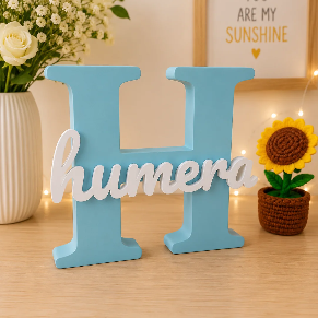 Personalised 3D Printed Name Stand for Branding & Gifting