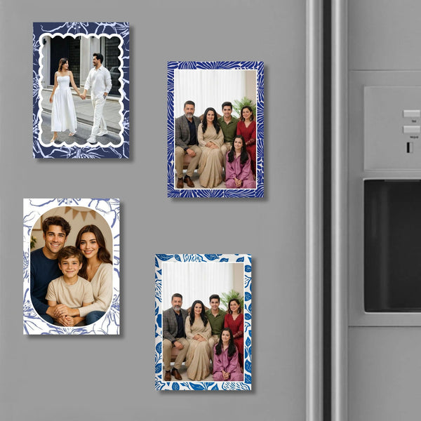 Personalised Photo Fridge Magnets (Set of 4) - Chatterbox Labels - Fridge Magnets