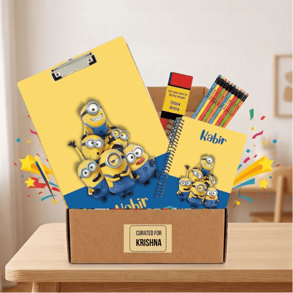 Smarty Pants Rakhi Gift Box - Examboard, Notebook & Doms Pencils - Chatterbox Labels-