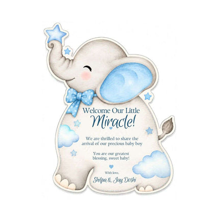 Birth Announcement Gift Tags & Gift Labels Sweetest Arrival Design