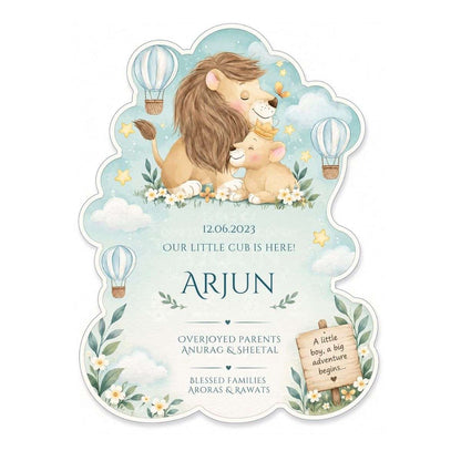 Birth Announcement Gift Tags & Gift Labels Little Cubs Design
