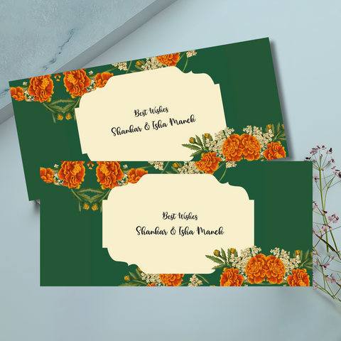 Personalised Money Envelopes - Jade Bliss - Set of 20 Chatterbox Labels