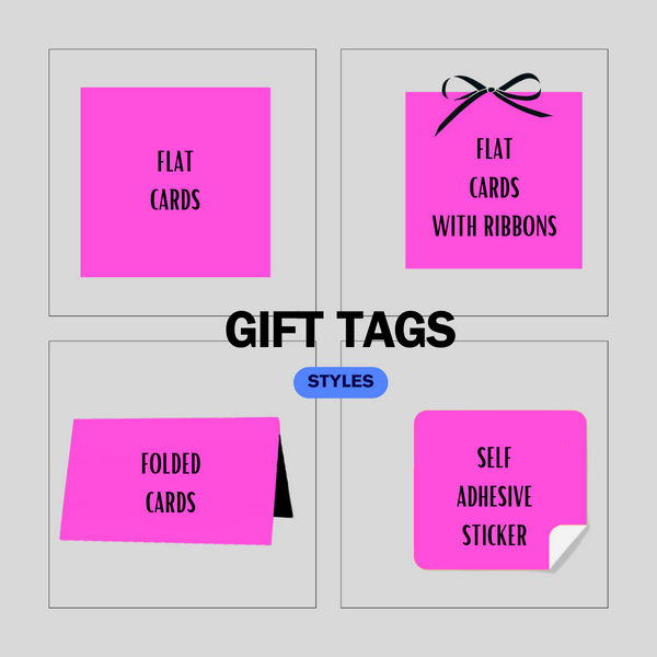 Gift tag Polka Prism - Set of 10 Chatterbox Labels