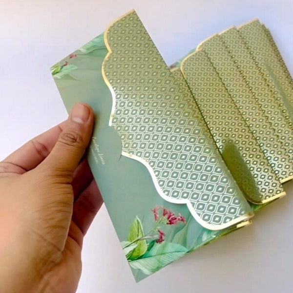 Luxe Money Envelopes - Tropical Gold - Set of 20 - Chatterbox Labels - Luxe Envelopes