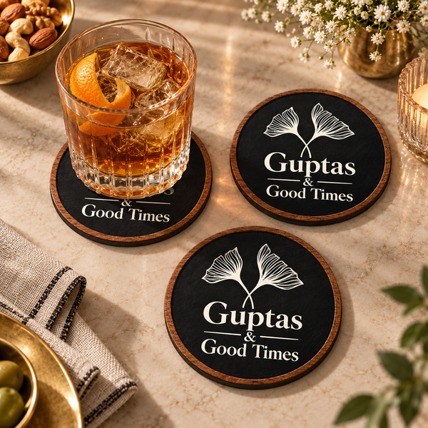 Personalised Coasters - After Hours - Set of 6