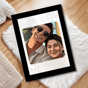 Oil Painting Photo Print - Chatterbox Labels - Canvas