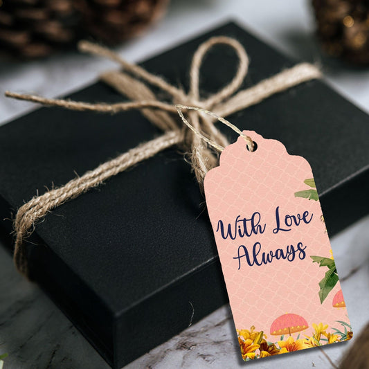 Premium Personalised Gift Tags - Peach Blossom - Set of 15 - Chatterbox Labels - Gift Tags