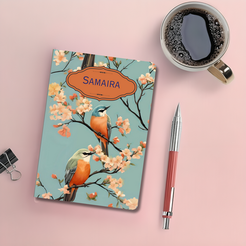 Personalised Notebook - A5 size - Branching Thoughts