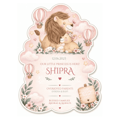 Birth Announcement Gift Tags & Gift Labels Little Cubs Design