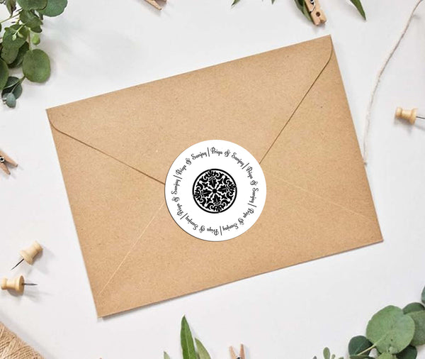 Envelope Seal Stickers - 50 pieces