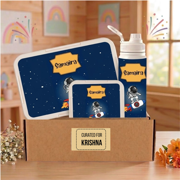 Snack Captain - Lunch Box, Snack Box & Water Bottle