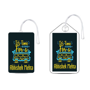 Copy of Set of 5 - USA Design - Luggage Tags Chatterbox Labels
