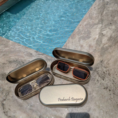 Personalised Tin Case for Sunglasses - Chatterbox Labels - Sunglass Case