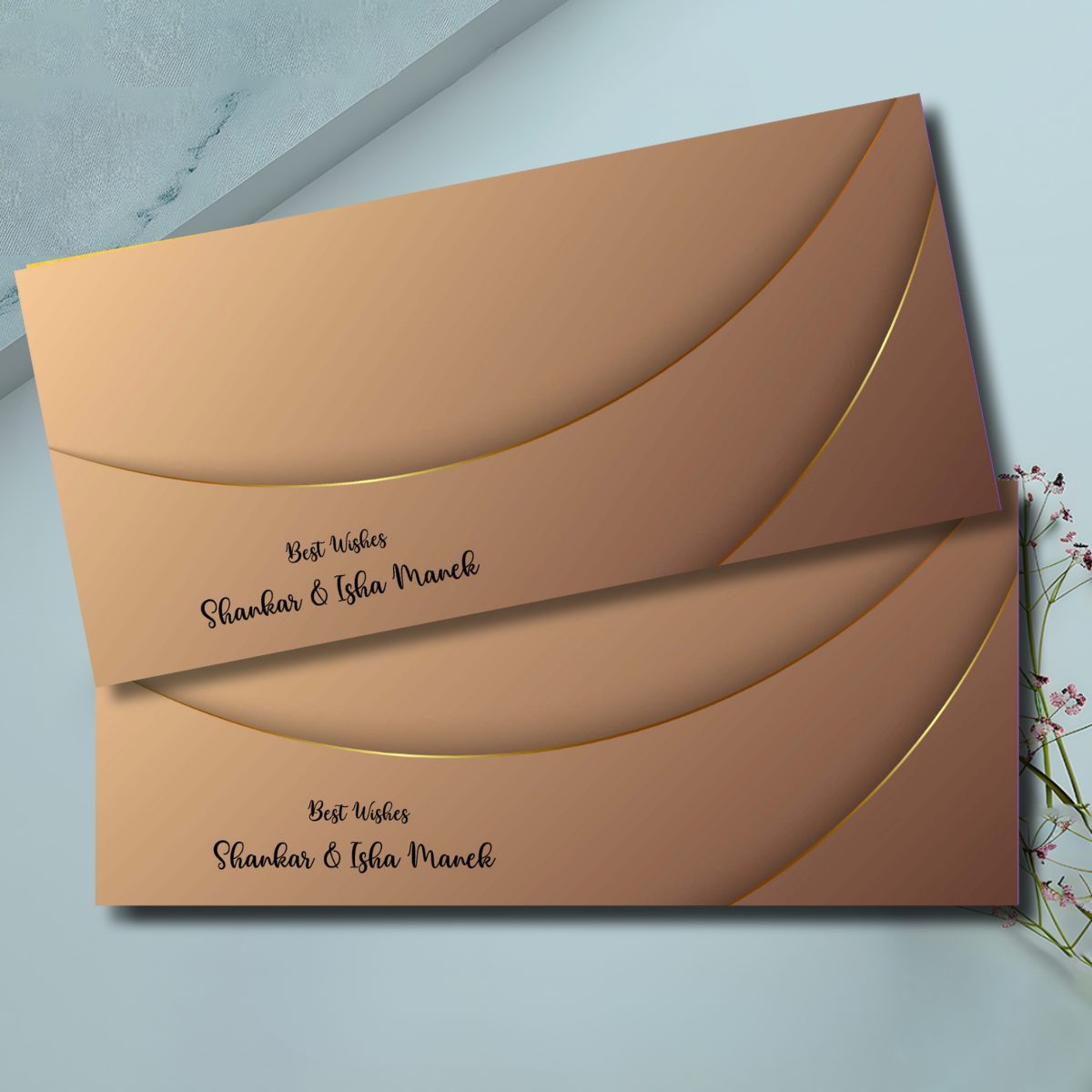 Personalised Money Envelopes - Cresent Glow - Set of 20 Chatterbox Labels