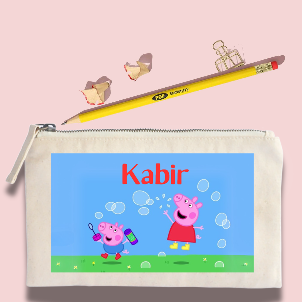 Custom Pencil Pouch - Peppas Adventure Pouch