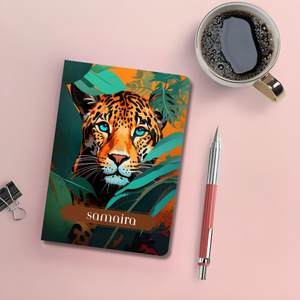 Personalised Notebook - A5 size - Roar of Focus Design