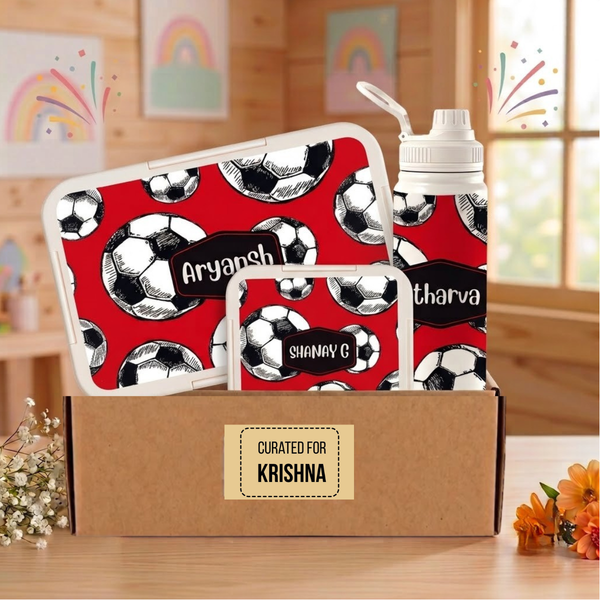 Snack Captain - Lunch Box, Snack Box & Water Bottle