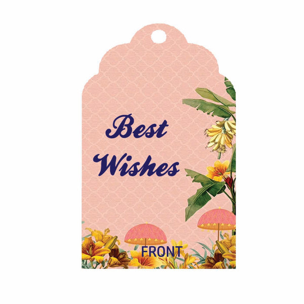 Premium Personalised Gift Tags - Peach Blossom - Set of 15 Chatterbox Labels